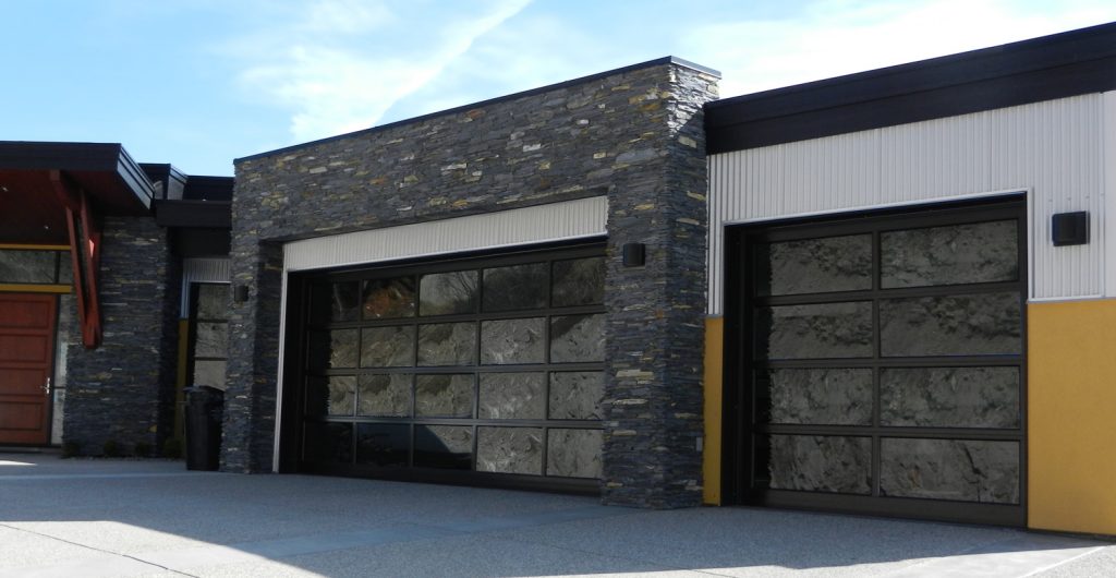 Esteem With Grey Tinted Glass Legacy, Legacy Garage Doors Kelowna