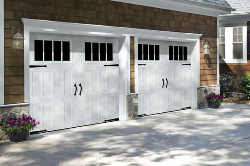 Amarr Classica residential garage door installed by Legacy Garage Doors in Kelowna