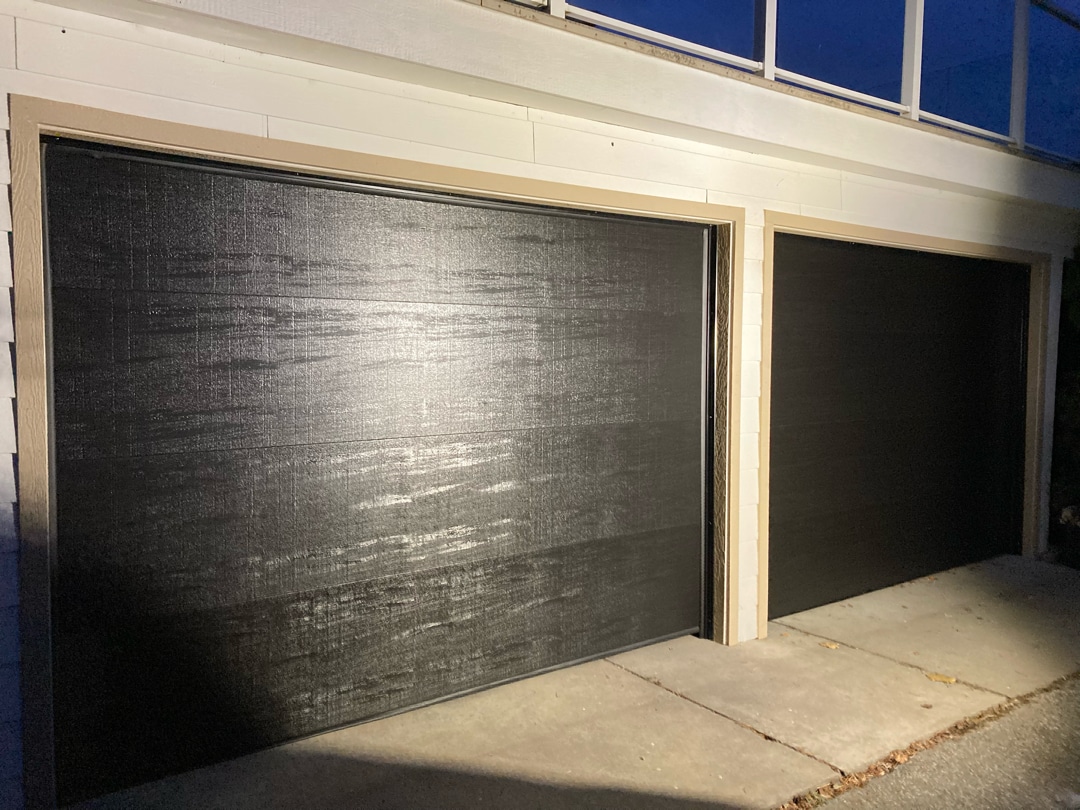 Lincoln 3000 After garage door showcasing updated features with a refined design and modern finish